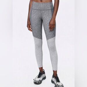 Outdoor Voices Two-Tone Gray Leggings